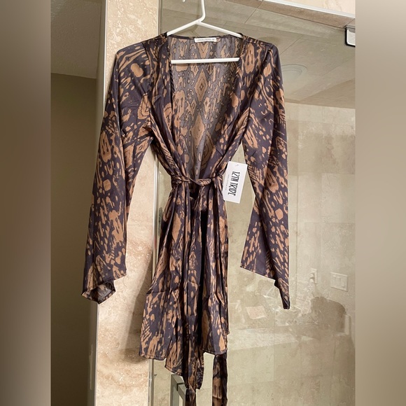 12th Tribe Gold Standard Kimono Dress - Picture 5 of 5